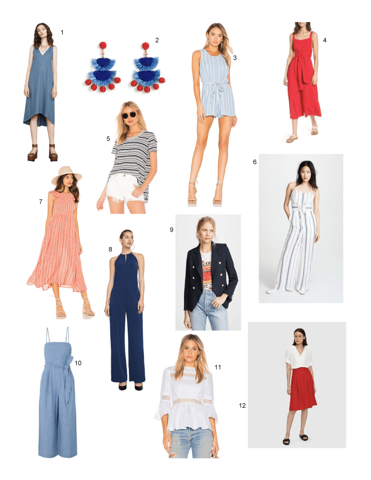 4th of july numbered